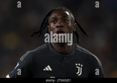 Turin, Italie, 11 novembre 2023. Moise Kean de la Juventus pendant le match de Serie A au stade Allianz, Turin. Le crédit photo devrait se lire : Jonathan Moscrop / Sportimage Banque D'Images