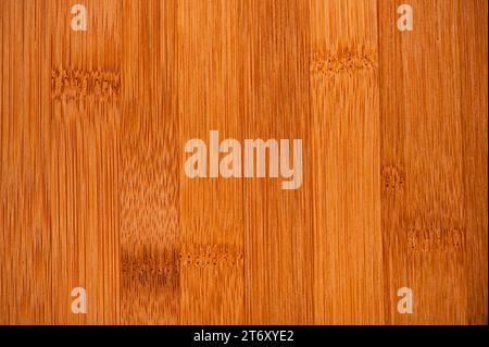 planches de bois laqué brun, posées en parquet, stratifiées Banque D'Images