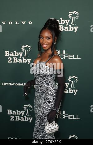 Hollywood, Californie, États-Unis. 11 novembre 2023. Normani assiste au gala Baby2Baby 2023 présenté par Paul Mitchell au Pacific Design Center le 11 novembre 2023 à West Hollywood, en Californie. Photo : Crash/imageSPACE/MediaPunch crédit : MediaPunch Inc/Alamy Live News Banque D'Images