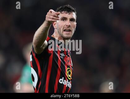 Bournemouth, Angleterre, 11 novembre 2023. Marcos Senesi de Bournemouth lors du match de Premier League au Vitality Stadium de Bournemouth. Le crédit photo devrait se lire : Paul Terry / Sportimage Banque D'Images