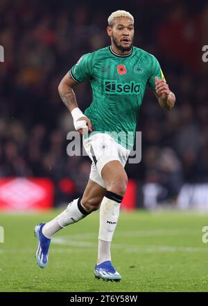 Bournemouth, Angleterre, 11 novembre 2023. Joelinton de Newcastle United lors du match de Premier League au Vitality Stadium, Bournemouth. Le crédit photo devrait se lire : Paul Terry / Sportimage Banque D'Images