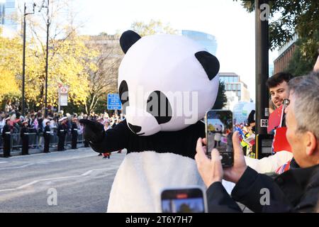 The Lord Mayor's Show 2023, qui remonte à 1215, lorsque le roi John a donné aux habitants de Londres le pouvoir de choisir leur maire. Alderman Michael Mainelli est le nouveau Lord Maire de Londres, Royaume-Uni. Banque D'Images