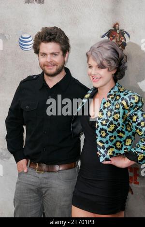 Jack Osbourne et Kelly Osbourne à la 4e édition annuelle des Spike TV 'Guy's Choice' Awards . Arrivées aux Sony Studios, à Culver City, CA, le 5 juin 2010. Crédit photo : Joseph Martinez / Picturelux Banque D'Images