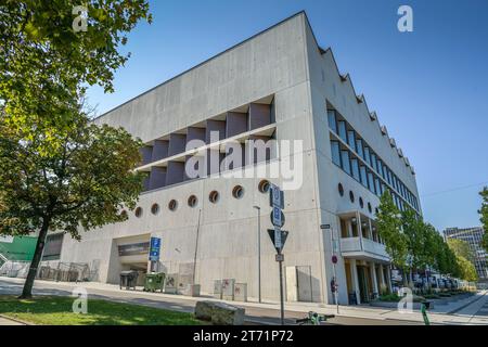 Württembergische Landesbibliothek, Konrad-Adenauer-Straße, Stuttgart, Bade-Württemberg, Deutschland Banque D'Images