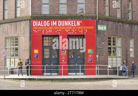 Dialoghaus, Alter Wandrahm, Speicherstadt, Hambourg, Deutschland Banque D'Images