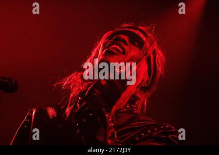 Copenhague, Danemark. 12 novembre 2023. Le chanteur et musicien américain Yves Tumor donne un concert live à VEGA à Copenhague. (Crédit photo : Gonzales photo/Alamy Live News Banque D'Images