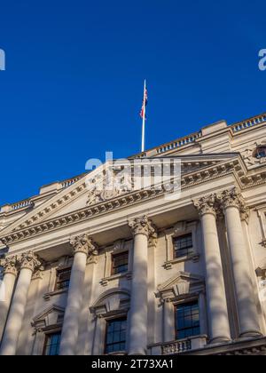 HM Treasury, HIS Majesty's Treasury, UK Government, Whitehall, Westminster, Angleterre, Royaume-Uni, GB. Banque D'Images
