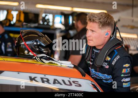 Avondale, AZ, États-Unis. 3 novembre 2023. Derek Kraus (11), pilote NASCAR Xfinity Series, s'entraîne pour le championnat NASCAR Xfinity Series au Phoniex Raceway à Avondale AZ. (Image de crédit : © Logan T Arce Grindstone Media GR/ASP) USAGE ÉDITORIAL SEULEMENT! Non destiné à UN USAGE commercial ! Banque D'Images