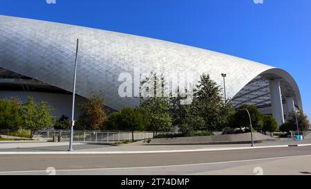 SOFI Stadium, Sports and Entertainment stade couvert situé au 1001 Stadium Dr, Inglewood (Los Angeles - Californie) Banque D'Images