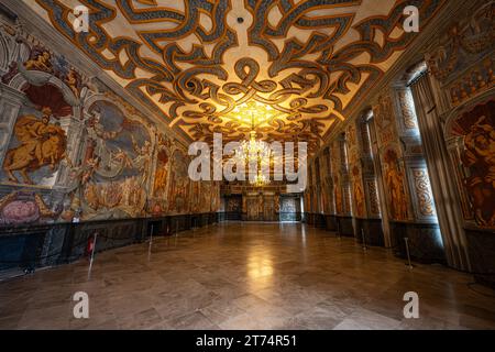 Intérieur de la galerie Herrenhausen à Hanovre, Allemagne Banque D'Images