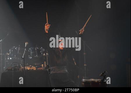 Glasgow, Écosse, Royaume-Uni. 12 novembre 2023. Photographies de Lili refrain se produisant au Barrowland Glasgow le 12 novembre 2023 Credit : Glasgow Green at Winter Time/Alamy Live News Banque D'Images