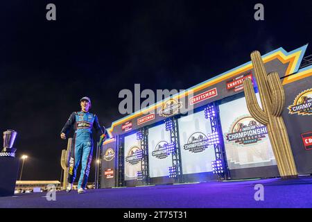 Avondale, AZ, États-Unis. 3 novembre 2023. NASCAR Craftsman Truck Series Driver Lawless Allan (45) est présenté pour le Craftsman 150 au Phoniex Raceway à Avondale AZ. (Image de crédit : © Logan T Arce Grindstone Media GR/ASP) USAGE ÉDITORIAL SEULEMENT! Non destiné à UN USAGE commercial ! Banque D'Images