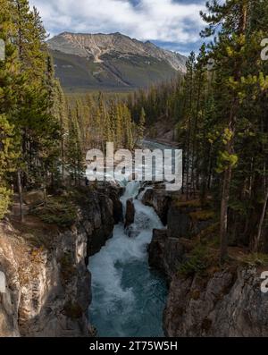 Banff et Jasper National Parak en Alberta, Canada Banque D'Images