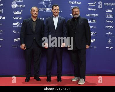 Séville, Espagne. 13 novembre 2023. Au photocall pour la semaine universelle de la musique 2023 à Séville le lundi 13 novembre 2023. Crédit : CORDON PRESS/Alamy Live News Banque D'Images