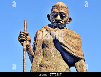 Statue du Mahatma Gandhi , Rio de Janeito , Brésil Banque D'Images