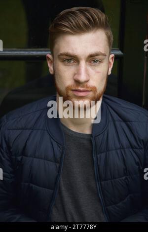 Portrait d’homme Banque D'Images