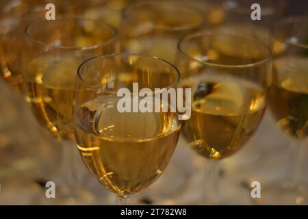 Comme du vin blanc Banque D'Images