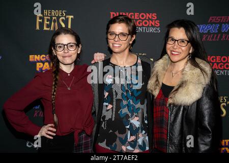 Los Angeles, États-Unis. 13 novembre 2023. Wizards of the Coast assiste à l'événement de projection Dungeons and Dragons Adventures à E.P. et L.P. Rooftop, Los Angeles, CA 13 novembre 2023 Credit : Eugene Powers/Alamy Live News Banque D'Images