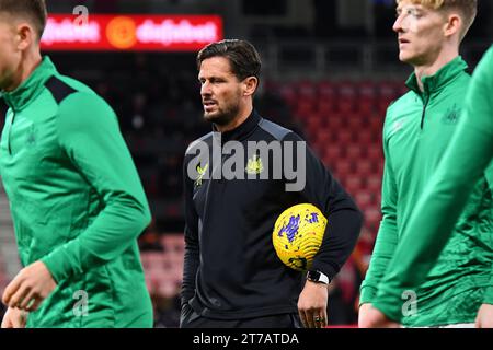 Jason Tindall Assistant Manager of Newcastle United - AFC Bournemouth v Newcastle United, Premier League, Vitality Stadium, Bournemouth, Royaume-Uni - 11 novembre 2023 usage éditorial uniquement - des restrictions de DataCo s'appliquent Banque D'Images