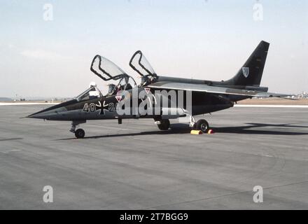 Dassault / Dornier Alpha Jet 40 + 24 – Bundeswehr Luftwaffe / Force aérienne allemande Banque D'Images