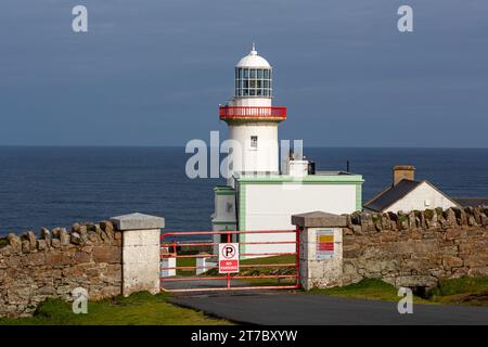 Phare d'Aranmore, Burtonport, comté de Donegal, Irlande Banque D'Images