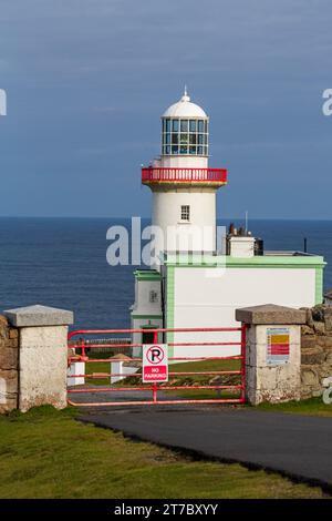 Phare d'Aranmore, Burtonport, comté de Donegal, Irlande Banque D'Images