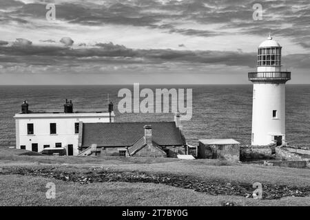 Phare d'Aranmore, Burtonport, comté de Donegal, Irlande Banque D'Images