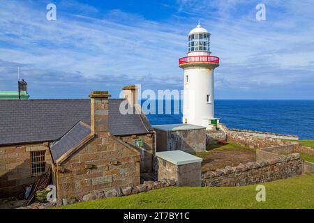 Phare d'Aranmore, Burtonport, comté de Donegal, Irlande Banque D'Images