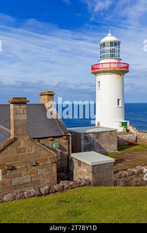 Phare d'Aranmore, Burtonport, comté de Donegal, Irlande Banque D'Images