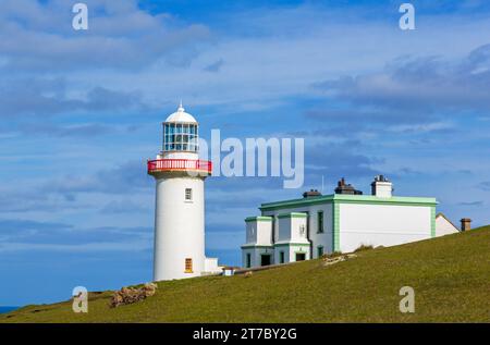 Phare d'Aranmore, Burtonport, comté de Donegal, Irlande Banque D'Images