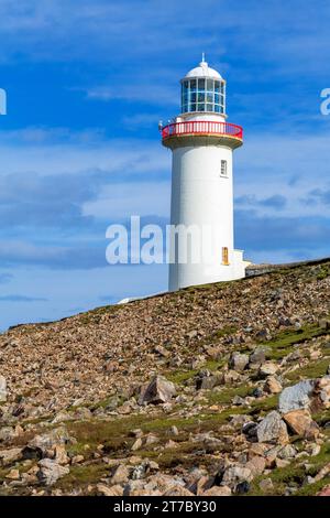 Phare d'Aranmore, Burtonport, comté de Donegal, Irlande Banque D'Images