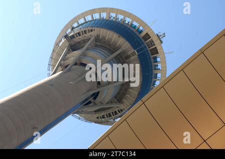 Vue sur le Macau Tower Convention & Entertainment Centre, Macao. Banque D'Images