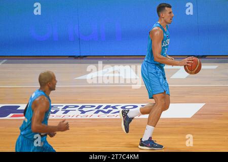 Vlatko Cancar (équipe nationale de basket-ball de Slovénie) Banque D'Images