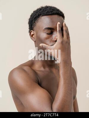 Portrait jeune homme beau 13 Banque D'Images