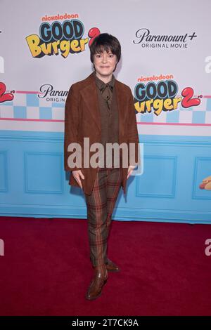 New York, États-Unis. 14 novembre 2023. NEW YORK, NEW YORK - 14 NOVEMBRE : Emily Hinkler assiste à la première mondiale de Good Burger 2 au Regal Union Square le 14 novembre 2023 à New York. Crédit : Ron Adar/Alamy Live News Banque D'Images