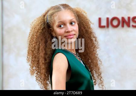 Luna Steeples BEI der Premiere des Kinofilms 'The Hunger Games : The Ballad of Songbirds & Snakes / Die Tribute von Panem - The Ballad of Songbirds and Snakess' im TCL Chinese Theatre. Los Angeles, 13.11.2023 Banque D'Images