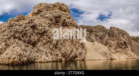 Zrmanja est une rivière du sud de la Lika et du nord de la Dalmatie, en Croatie. Il est long de 69 km et son bassin couvre une superficie de 907 km2. Banque D'Images