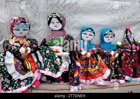 Poupées traditionnelles faites à la main de Cappadocia.Turkey. Banque D'Images