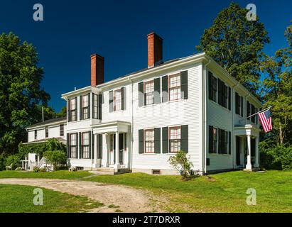 Ralph Waldo Emerson House   Concord, Massachusetts, États-Unis Banque D'Images