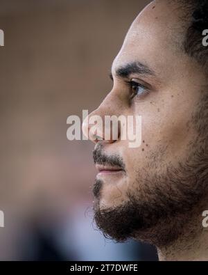 Monaco, Monaco. 14 novembre 2023. Le joueur #0 Shane Larkin de Efes Anadolu Istanbul est vu lors de la Turkish Airlines Euroleague Basketball Round 8 entre L'AS Monaco et Efes Anadolu Istanbul (Efes Anadolu Istanbul a gagné 89-82) à Monaco le 14 novembre 2023. Photo de Laurent Coust/ABACAPRESS.COM crédit : Abaca Press/Alamy Live News Banque D'Images