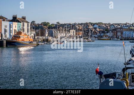 Weymouth dans le Dorset dans le sud-ouest de l'Angleterre Banque D'Images