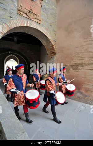 Don du Saint Thorn. Montone. Ombrie. Italie Banque D'Images