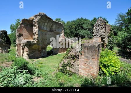 Zone archéologique. Otricoli. Ombrie. Italie Banque D'Images