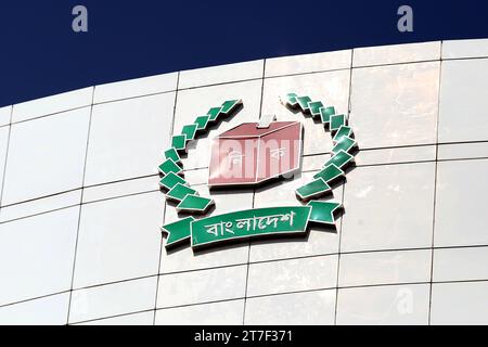 Dhaka, Wari, Bangladesh. 15 novembre 2023. Siège de la Commission électorale du Bangladesh (ce) à Dhaka, Bangladesh, 15 novembre 2023. (Image de crédit : © Habibur Rahman/ZUMA Press Wire) USAGE ÉDITORIAL SEULEMENT! Non destiné à UN USAGE commercial ! Banque D'Images