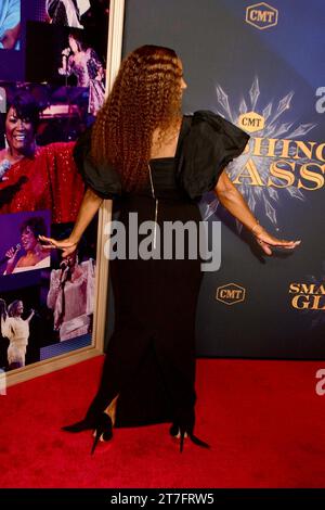 26 octobre 2023 - Nashville, Tenneesse - Mickey Guyton. CMT Smashing Glass : une célébration des révolutionnaires femmes de musique au Fisher Center for the Performing Arts (Image de crédit : © Dara Michelle Farr/AdMedia via ZUMA Press Wire) USAGE ÉDITORIAL SEULEMENT! Non destiné à UN USAGE commercial ! Banque D'Images