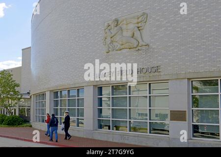 Halsey Field House sur le campus de l'Académie navale des États-Unis à Annapolis MD Banque D'Images