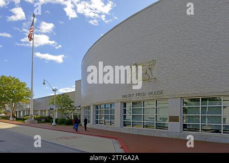 Halsey Field House sur le campus de l'Académie navale des États-Unis à Annapolis MD Banque D'Images