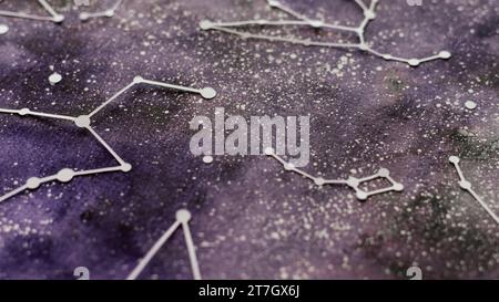 Papier de composition créative planètes 3 Banque D'Images