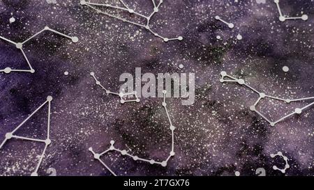 Papier de composition créative planètes 2 Banque D'Images