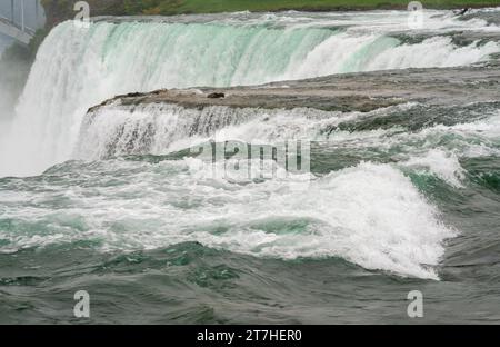 Le côté américain des chutes du Niagara, dans l'État de New York Banque D'Images